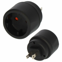 🔌🌎 Brennenstuhl Reisestecker/Reiseadapter in Matt-Schwarz | Angebote Angebot bei HelloDeals