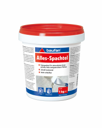🏗️ Baufan Alles-Spachtel Weiß 1kg | Zum Ausbessern & Glätten von mineralischen Untergründen! 🏠 Angebot bei HelloDeals