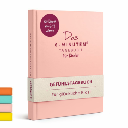 6-Minuten Gefühlstagebuch für Kinder 6-13 Jahre 📘😊🌟 Angebot bei HelloDeals