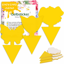 🌿🦟 Blooven Gelbsticker Trauermücken Bekämpfen 30 Stück - Zimmerpflanzen Schädlingsbekämpfung 🌼 Angebot bei HelloDeals