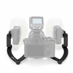 📸 GODOX MF-DB Blitzhalterung 360° drehbarer Kopf für Nikon/Sony/Canon DSLR-Kameras Angebot bei HelloDeals