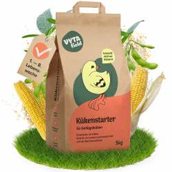 VYTAfield® Kükenstarter Futter für Geflügelküken 🐣🌾 | 5kg Starterfutter aus Austria Angebot bei HelloDeals