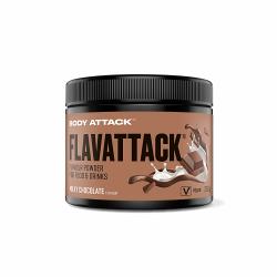 Angebot: Body Attack Flavattack - Milky Chocolate - 250 g 🍫🥛 Angebot bei HelloDeals