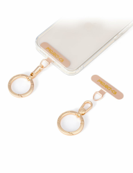 📱🔗 Handy Handykette Pads - Universeller Handytrageband Pads ohne Klebstoff (Gold) Angebot bei HelloDeals