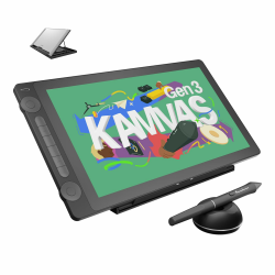 🎨 HUION KAMVAS 16 Gen 3 2,5K QHD Grafiktablett mit Display 🌟 Angebot bei HelloDeals