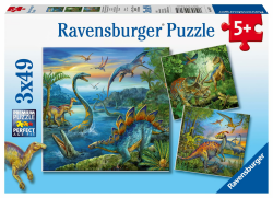 🦕 Ravensburger Kinderpuzzle - Faszination Dinosaurier - Puzzle für Kinder ab 5 Jahren Angebot bei HelloDeals