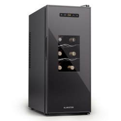 🍷🥂 Klarstein Weinkühlschrank 1 Zone | Kleiner Weinschrank mit Glastür 🥂🍷 Angebot bei HelloDeals