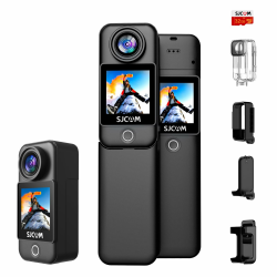 SJCAM C300 Action Kamera 4K30fps mit Dual-Touchscreen 📹🔋🌊 Angebot bei HelloDeals