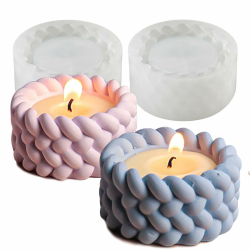 2er Set Kerzenhalter Silikonformen 🕯️🌸 Angebot bei HelloDeals