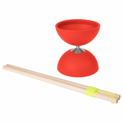 🎪 Sport-Tec Diabolo Jonglier Set aus flexiblem Spezialkunststoff ø 12 cm - Angebot! Angebot bei HelloDeals