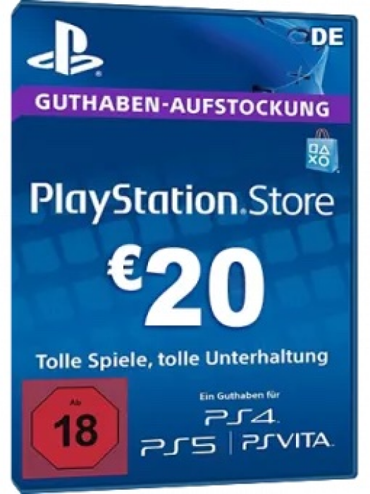 PSN Card 20 Euro [DE] - Playstation Network Guthaben