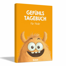 Edubini Gefühlstagebuch Kinder [6-12 JAHRE] - Tagebuch Mädchen & Jungs 📚😊 Angebot bei HelloDeals