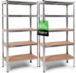 Ondis24 2er Set Metallregal Thomas - Schwerlastregal Doppelpack! 🛠️ Angebot bei HelloDeals