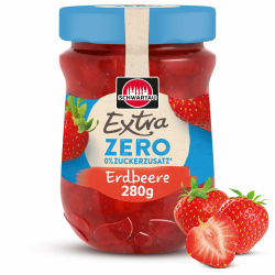 🍓 Schwartau Extra Zero Erdbeere - Fruchtaufstrich ohne Zuckerzusatz 🍓 Angebot bei HelloDeals