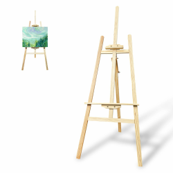 Ceisazira Staffelei Holz Groß 150Cm 🎨 Verstellbare Leinwand Ständer Angebot bei HelloDeals