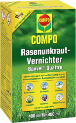 🌿🌼COMPO Rasenunkraut-Vernichter Banvel Quattro 400 ml - Deal des Tages! Angebot bei HelloDeals