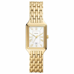 🌟 Angebot: Fossil Raquel Damen Uhr in Goldton und Weiß! ⌚✨ Angebot bei HelloDeals