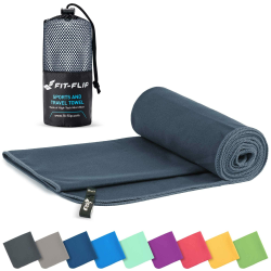 Fit-Flip Mikrofaser Handtuch - Kompakt & Leicht 🏋️ Angebot bei HelloDeals