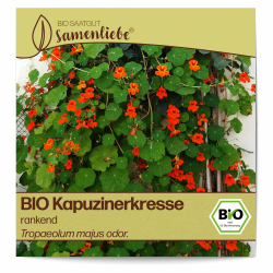 🌼 Samenliebe BIO Kapuzinerkresse Samen alte Sorte rankend 10 Samen 🌱🌸 Angebot bei HelloDeals