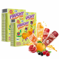 Angebot: 3x FRUCHTGIGANTEN Wassereis - 30 Fruchteis - 100% Frucht 🍓🍊🍇 Angebot bei HelloDeals