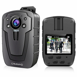 CAMMHD C8 1296P Body Cam 4000mAh Akku 16 Stunden Tragbare Audio und Video Bodycam 📹🔋🚨 Angebot bei HelloDeals