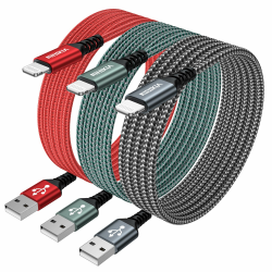 🔌📱 iPhone Ladekabel [3Pack 2M] MFi Zertifiziert Angebot bei HelloDeals