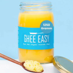 🌿 Ghee Easy 1250g Bio Ghee von Grasgefütterten Kühen 🐄 - Hochreines Authentisches Ayurveda Ghee Angebot bei HelloDeals