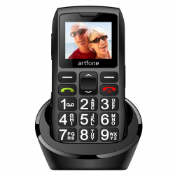 Artfone C1+ Mobile Seniorenhandy ohne Vertrag | Dual SIM mit Notruftaste Angebot bei HelloDeals