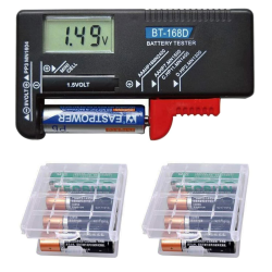 GTIWUNG Batterietester Digital Multi Size Batterieprüfer mit LCD-Display 🚀 Angebot bei HelloDeals