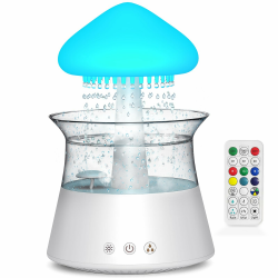 🌧️ Diffuserlove Regen Wolken Luftbefeuchter 🍄 mit Fernbedienung - Sonderangebot! Angebot bei HelloDeals