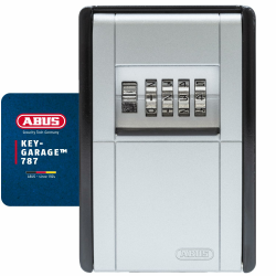 🔑 ABUS KeyGarage 787 - Schlüsselbox zur Wandmontage - Schwarz-Silber 🔒 Angebot bei HelloDeals