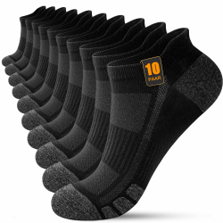 FORVEVO 10 Paar Sneaker Socken Herren Damen 🧦🏃‍♂️🏃‍♀️ Angebot bei HelloDeals