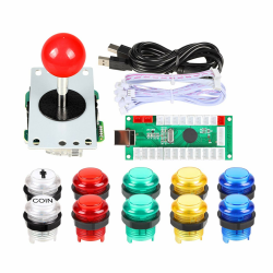 🕹️ EG STARTS Nullverzögerung USB Encoder + Joystick & LED Buttons Deal! Angebot bei HelloDeals