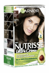 Garnier Nutrisse Dauerhafte Pflege-Haarfarbe mit nährenden Fruchtölen 🌿🎨 Angebot bei HelloDeals