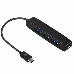 AuviPal 3-Port Micro USB OTG Hub Adapter - Sonderangebot! 🎉 Angebot bei HelloDeals