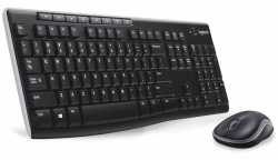Logitech MK270 Kabelloses Set mit Tastatur und Maus für Windows - Schwarz ⌨️🖱️ Angebot bei HelloDeals
