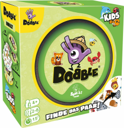 🃏 Dobble Kids Kartenspiel - Nachhaltige Edition 🐾🌿 Angebot bei HelloDeals