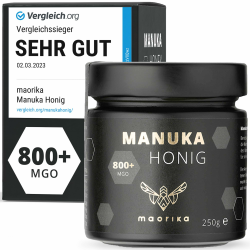 🍯 Manuka Honig 800 MGO + 250g im Glas 🍯 Angebot bei HelloDeals