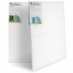 Künstler-Leinwand 50x70cm zum Bemalen im 2er Set 🎨🖌️ Angebot bei HelloDeals