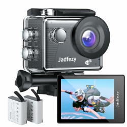 Jadfezy WiFi Action Cam HD 1080P, 12MP Action Kamera 📷🌊🚴 Angebot bei HelloDeals