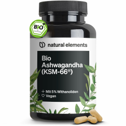 Bio-Ashwagandha – KSM-66® Premiumrohstoff (180 Kapseln) 🌿😴 Angebot bei HelloDeals