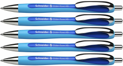 🖊️ Schneider 132503 Slider Rave XB Kugelschreiber - 5 Stück Angebot bei HelloDeals