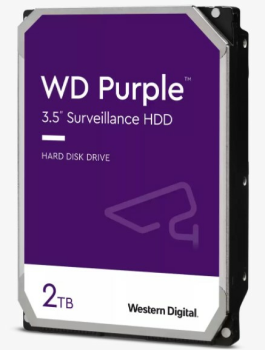 Clearance - WD Purple Surveillance Hard Drive 2TB Festplatte