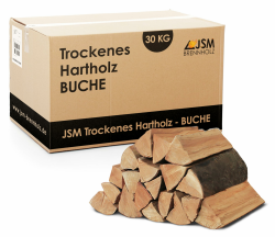 🔥 30kg Premium Buche Brennholz - Ofenfertig & Kammergetrocknet 🔥 Angebot bei HelloDeals