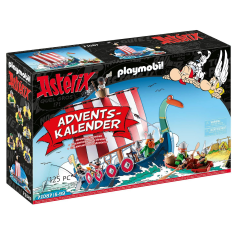 PLAYMOBIL Adventskalender 71087 Asterix: Piraten mit schwimmfähigem Piratenschiff 🚢🏴‍☠️ Angebot bei HelloDeals