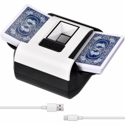 🃏 Automatischer Kartenmischer: Elektrisch & Aufladbar 🃏 Angebot bei HelloDeals