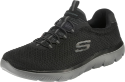 🔥 Super Deal! Skechers Summits Sneaker für Herren 43 EU Schwarz Mesh mit Grauem Besatz Angebot bei HelloDeals