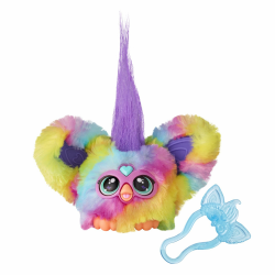 🌈 Furby Furblets Ray-Vee Mini | Elektronische Musik & Sätze in Furbisch | Kuscheltier in Regenbogenfarben Angebot bei HelloDeals