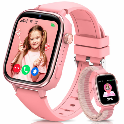 🌟 Super Angebot! 4G Smartwatch Kinder in Rosa 🌟 Angebot bei HelloDeals