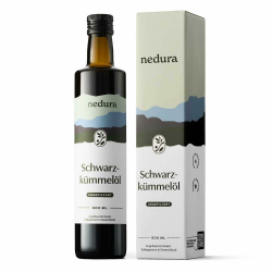 nedura® Schwarzkümmelöl kaltgepresst (ungefiltert) 500ml 🌿🌻 Angebot bei HelloDeals